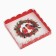 Box for confectionery products with PVC Happy New Year, 18 x 3 cm, New Year