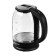 Electric kettle "Matryona" MA-154, glass, 1.8 l, 1500 watts, black