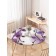 The tablecloth “Orchids”, round, oxford, elastic band, size 120x120 cm, diameter 75-100 cm