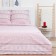 Bed linen Ethel Duet Snow 143*215cm-2pcs, 240*220cm, 70*70cm-2pcs