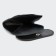 Case for coins/headphones on the button, black color
