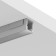 Profile for the ARTE LAMP Surface A070905S, 0.78x200x0.9 cm, gray