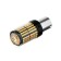 Auto Stuffing LED PY21W 1156, 144 SMD, 12 V, light orange light