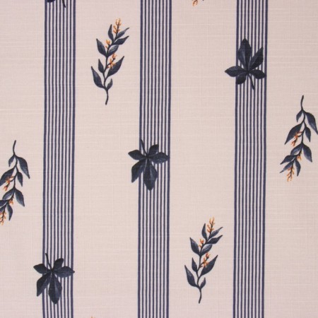 Apron Ethel "Leaves" 60x70cm, 100% HL, reps 220 g/m2-5
