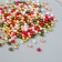 Beads for creativity plastic "New Year colors" set 20 g d = 0.5 cm