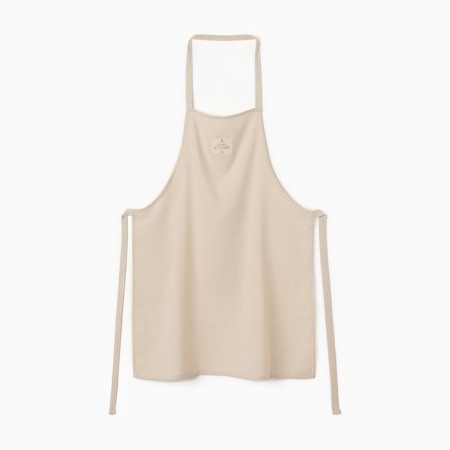 Apron Ethel ECO, central milk, 60x70 cm, 70% HL, 30% linen, 190 g/m2-3