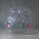 Umbrella children's "Unicorn" semi -automatic transparent, d = 90cm
