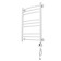 Domoterm electric heated towel rail "Calipso" P9, 500x700 mm, right, white matte