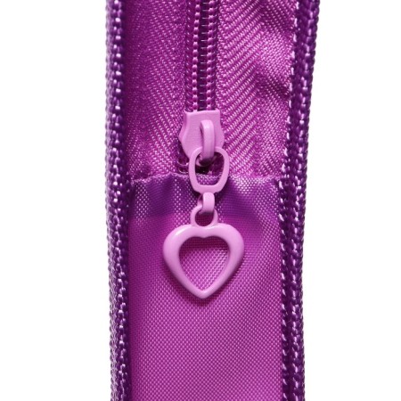 Folder with A4 handles, 340 x 245 x 40 mm, plastic, handles, 3-D drawing with foil, PT-14-12 "Bear with bow"-3
