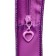 Folder with A4 handles, 340 x 245 x 40 mm, plastic, handles, 3-D drawing with foil, PT-14-12 "Bear with bow"