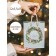 Laminated vertical "New Year's Wreath", S 11.5 x 14.5 x 5.5 cm, New Year