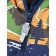 Ski costume for a boy, height 140 cm, yellow color