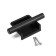 Smeal handle, "Hidden", MO 32 mm, black color