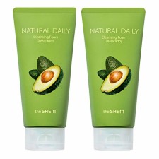 Set of foam Natural Daily Cleansing Foam Avocado Set 2