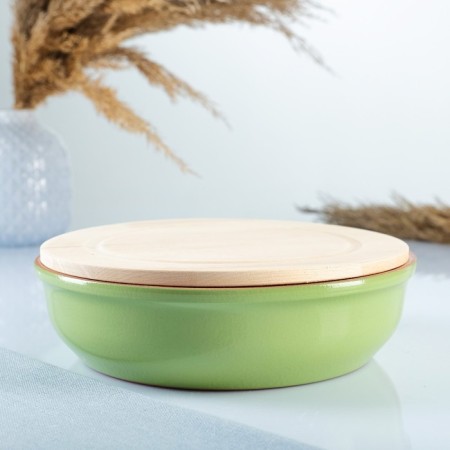 Set for the junction "Vyatka No. 1" (1 container/1l. + 1 wooden cover), green