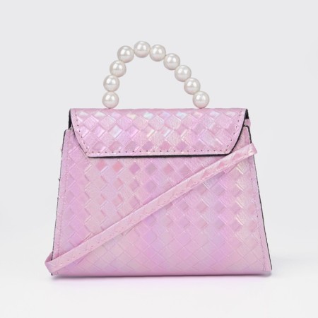 Baby bag on the valve, pink color-1
