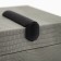 The casket for jewelry "Classic" eco -leather, set 2 pcs.