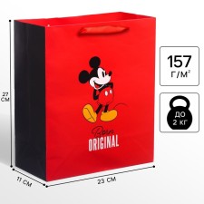 Gift package, 23x27x1 cm, packaging, Mickey Mouse