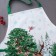 Apron "Ethel: New Year's Forest", 65 × 60 cm, 100 % cotton, sarzha, 190 g/m²