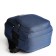 Youth backpack with lightning, 6 pockets, blue color