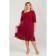 Women's dress, size 56, burgundy color
