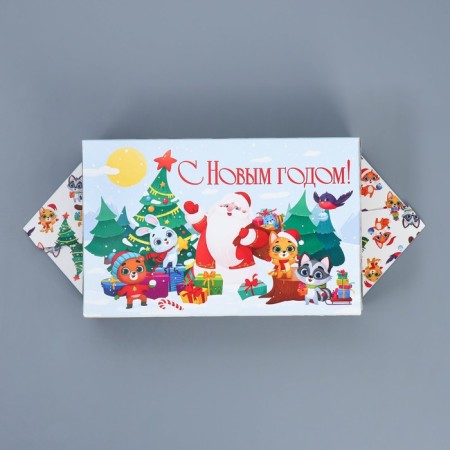 The prefabricated box - the context of New Year, 14 x 22 x 8 cm, New Year-4