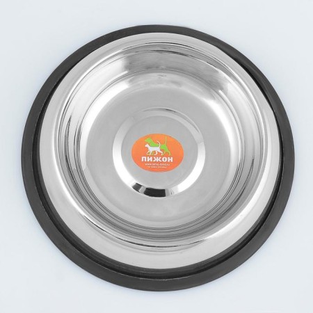A bowl with a non -slip base is round with handles, 710 ml-3