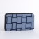 Women's wallet with lightning, blue color