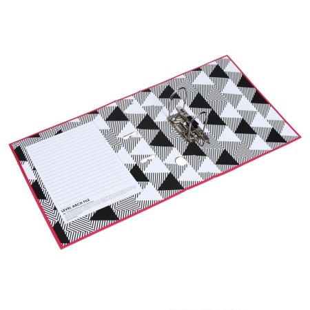 PAPKA-registrar A4 75mm Calligrata laminated, light cherry-5