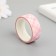 Adhesive tape paper "pink dreams" width 1; 1.5 cm winding 3 m set 8 pcs