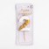 A candle for a cake on a “line” skewer, a number 2, 5.5 cm, white and gold