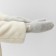 Women's mittens MIST with rabbit wool, rr 22 cm, col. grey