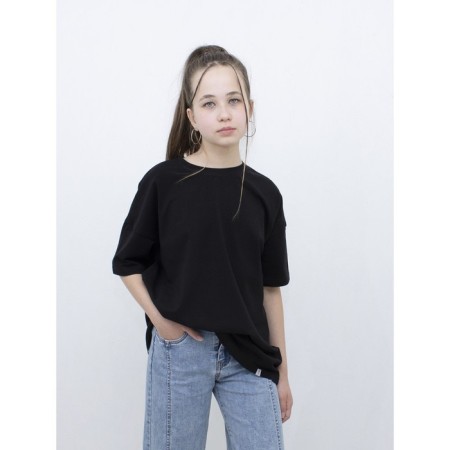 T -shirt unisex, size 48, black color-1
