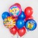 Foil ball 18 "Puppy patrol. Friendly team", Circle, Red