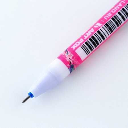 PEC PLACE WRITE-WRITE WITH CARE "Sakura", blue paste, gel 0.5 mm-3