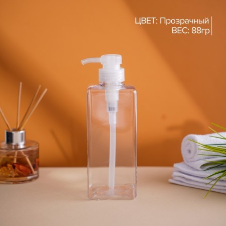 Doster for liquid soap of the share, 700 ml, 6.5 × 20 cm, the color is transparent-1