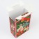 New Year. Gift box New Year's emerald vintage 18.5 x 10 x 30.5 cm.