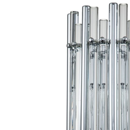 Bra Indigo, 12025/1W Chrome. 1x40W, E14, 130x200x350 mm, transparent color-2