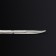 Manicure scissors "Premium", bent, wide, pointed, 9.5 cm, on the blist, silver color
