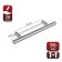 Hand -on -Rail Tundra Frida, lightweight, d = 12 mm, m/o 96 mm, color mat. nickel