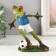 Souvenir Polystone Lac "Frog - footballer" 13x12x5 cm