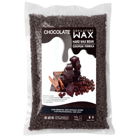 Film wax for depilation in the Jessnail granules "Chocolate", 500 g