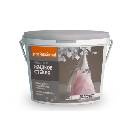 Liquid glass, sodium, 15 kg