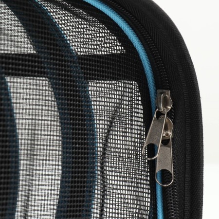 Striped sheep bag 35*23*22 cm, blue-6