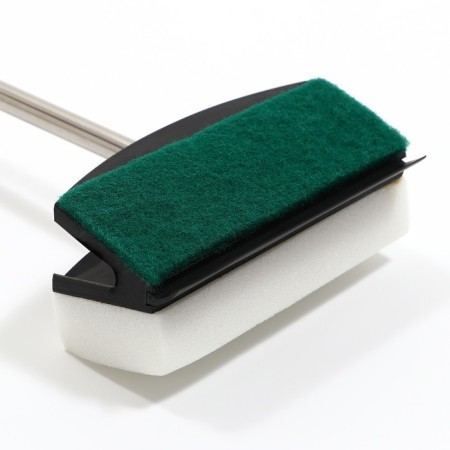Scraper "Piggon" with a stainless handle, length 80 cm, brush 6.5 x 15 cm-2