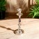 Classic candlestick per 1 candle 8x8x22 cm