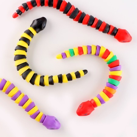 Developing toy "Snake", Mix colors-2