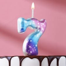 Candle for cake the number 