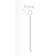 Benic holder for a hook, hinged, 7 × 4 cm, transparent color