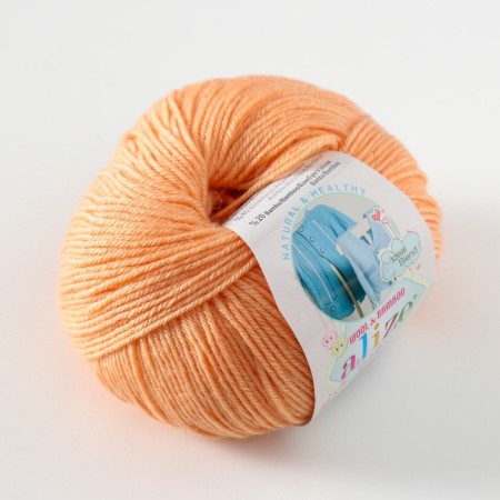 Yarn "Baby Wool" 40% wool, 40% acrylic, 20% bamboo 175m/50g (81)-1